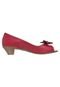 Peep Toe Anna Flynn Skiy Vermelho - Marca Anna Flynn