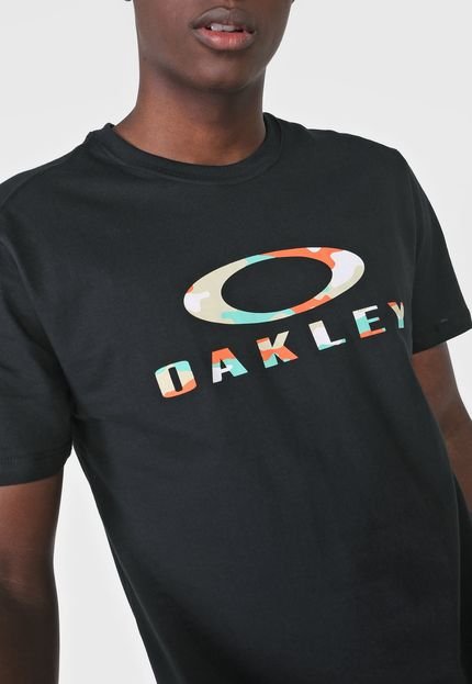 Camiseta Oakley TRN Logo SS Preta 