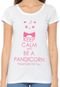 Camiseta Planet Girls Pandicorn Branca - Marca Planet Girls