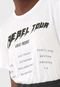 Camiseta Colcci Rebel Tour Off-White - Marca Colcci