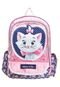 Mochila Escolar Marrie Cat Rosa - Marca Dermiwil