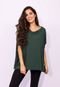 Blusa Ampla Amazonia Vital Morcego Verde Musgo - Marca Amazonia Vital