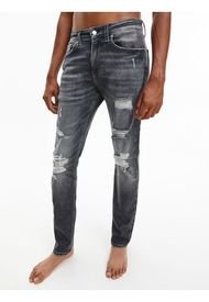 Jeans Skinny 024 Gris Calvin Klein