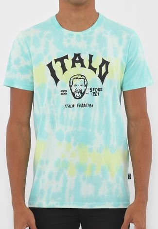 Camiseta Billabong Italo Tie Dye Verde