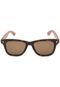 Óculos de Sol KANUI Square Turtle Wood Marrom - Marca KANUI