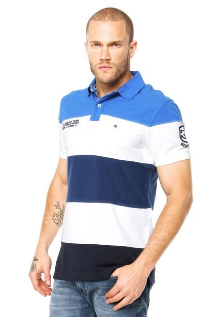 Camisa Polo Tommy Hilfiger Azul - Marca Tommy Hilfiger