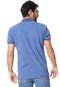 Camisa Polo Aramis Reta Estampada Azul - Marca Aramis