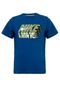 Camiseta Nike Swoosh Teen Azul - Marca Nike