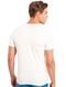 Camiseta Sergio K Masculina Basic Front White Logo Off-White - Marca Sergio K