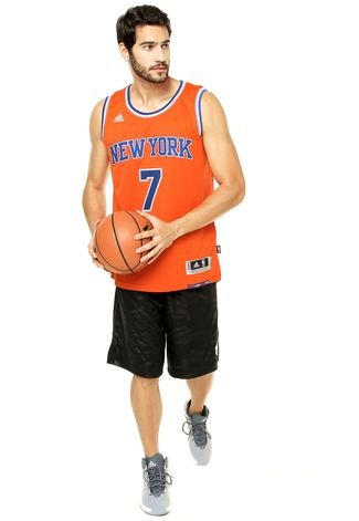 Regata adidas Swingman Knicks Laranja - Compre Agora