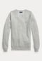 Suéter Tricot Polo Ralph Lauren Logo Cinza - Marca Polo Ralph Lauren