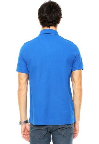 Camisa Polo Aleatory Reta Comfort Azul