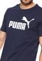 Camiseta Puma Essentials Azul-Marinho - Marca Puma