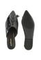 Mule DAFITI SHOES Tassel Preta - Marca DAFITI SHOES