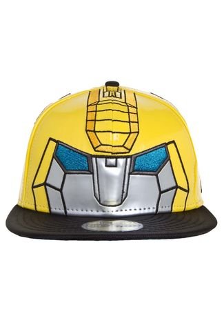 Boné New Era 59Fifty Transformers Amarelo