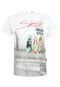 Camiseta Kyly Skate Urban Style Branca - Marca Kyly
