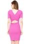 Vestido Calvin Klein Jeans Curto Ribana Rosa - Marca Calvin Klein Jeans