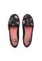 Slipper Molekinha Menina Estampado Preto - Marca Molekinha