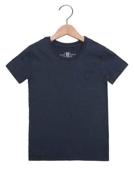 Camiseta Polo Wear Lisa Azul - Marca Polo Wear