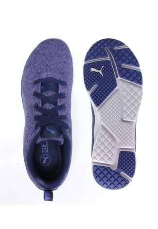 Tênis Puma Flex XT Knit Wns Azul-Marinho