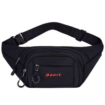 Pochete Masculina Bolsa de Cintura Shoulder Bag Impermeável Multiuso Star Shop Preto - Marca STAR SHOP