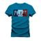 Camiseta Plus Size Premium Estampada Algodão 30.1 Paris Plac  - Azul - Marca Nexstar