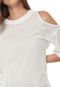 Blusa For Why Off Shoulder Branca - Marca For Why