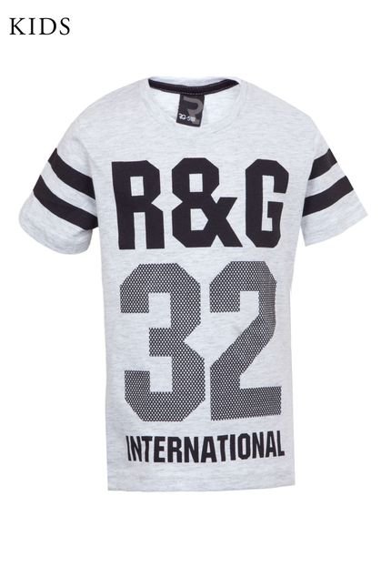 Camiseta RG 518 Kids Cinza - Marca RG 518