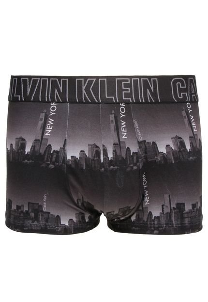 Cueca Calvin Klein Underwear Sungão Rise Trunk  Cinza - Marca Calvin Klein Underwear