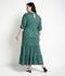 Vestido de malha  midi com marias curve e plus size Verde - Marca Ashua