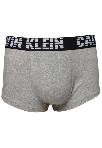 Cueca Calvin Klein Underwear Sungão Low Rise Trunk Vent Cool Cinza - Marca Calvin Klein Underwear