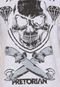 Camiseta Pretorian Diamond Skull Cinza - Marca Pretorian