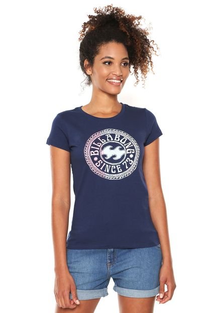 Camiseta Billabong Girls Mandala Azul-marinho - Marca Billabong Girls