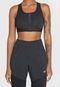 Top Nike Df Swsh Zip Front Preto - Marca Nike