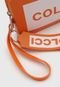 Clutch Colcci Logo Laranja - Marca Colcci