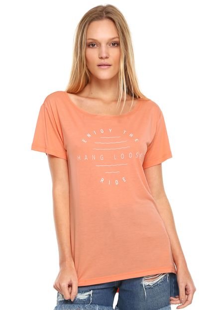 Camiseta Hang Loose Enjoy Coral - Marca Hang Loose