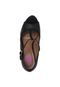 Peep Toe Pink Connection Lokum Preto - Marca Pink Connection