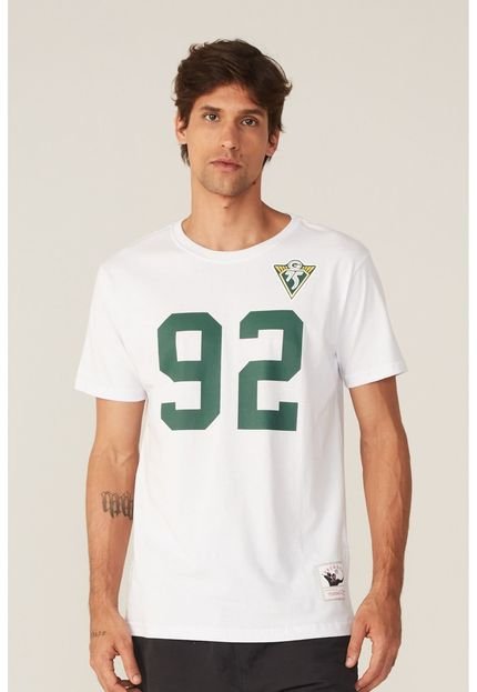Camiseta Mitchell & Ness Estampada NFL Green Bay Packers Reggie White Branca - Marca Mitchell & Ness