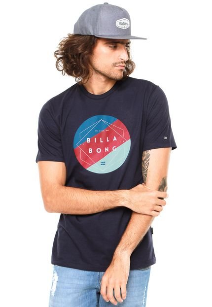 Camiseta Billabong Slice Azul-marinho - Marca Billabong