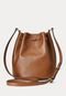 Bolsa Lauren by Ralph Lauren Logo Caramelo - Marca Lauren Ralph Lauren