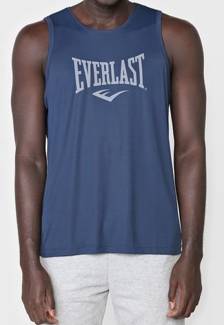 Top Everlast Logo Azul-Marinho - Compre Agora
