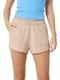 Short Casual Moletinho Feminino - Bege - Marca Brunx Ind