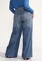 Calça Jeans Colcci Pantalona Cinto Azul - Marca Colcci