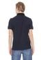 Camisa Polo Lacoste Slim Color Block Azul-marinho - Marca Lacoste