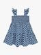 Vestido Infantil Menina Milon Azul - Marca Milon
