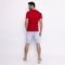Camiseta França Premium Básica Alta Costura Masculina Vermelho - Marca HILMI