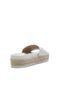 Tamanco Flatform Thelure Espadrille Branco - Marca Thelure