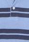 Camisa Polo Lemon Grove Striped Azul - Marca Lemon Grove