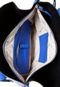 Bolsa Macadâmia Vazados Azul - Marca Macadâmia
