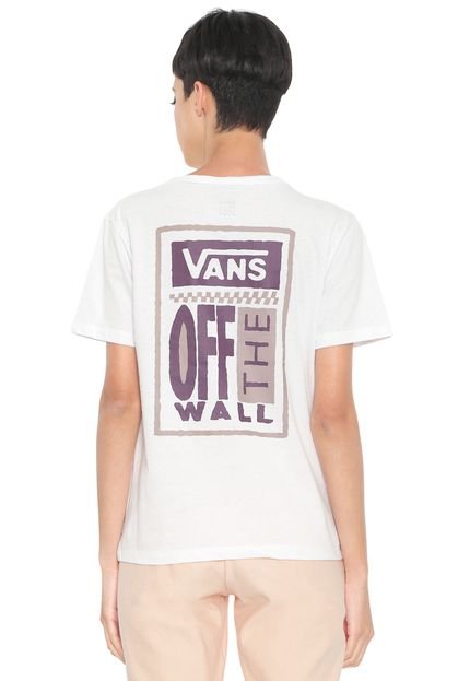 Blusa Vans Big Ticket Crew Branca - Marca Vans